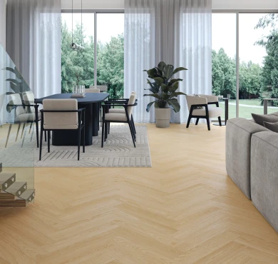 Stejar Cream Herringbone